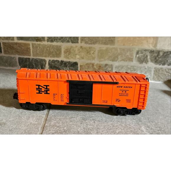Lionel Orginal O Scale New Haven 6464-725 Box Car Orange - Picture 4 of 6